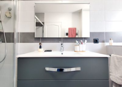 Une salle d&rsquo;eau minimaliste